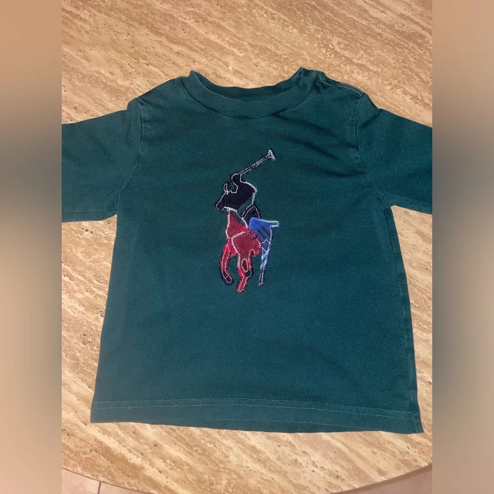 Polo Ralph Lauren Toddler Boys Long Sleeve Shirt Size 2T - Picture 2 of 6